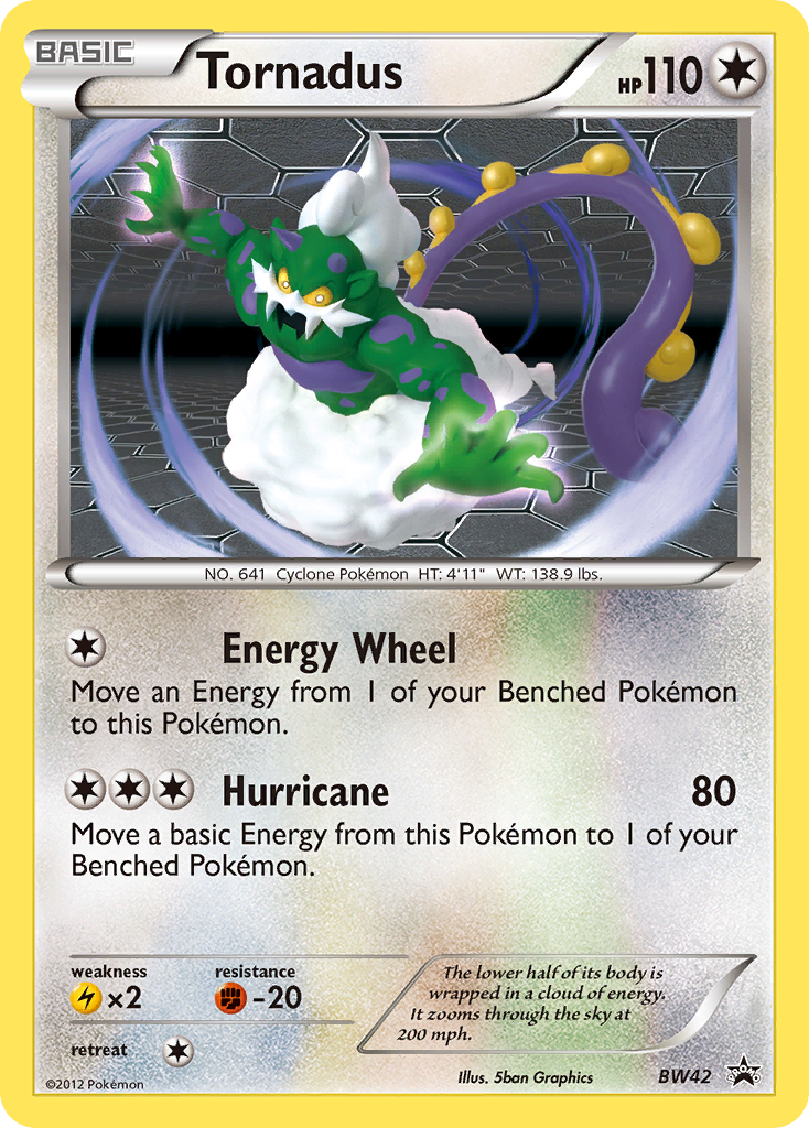 Tornadus (BW42) [Black & White: Black Star Promos] | Exor Games Bridgewater