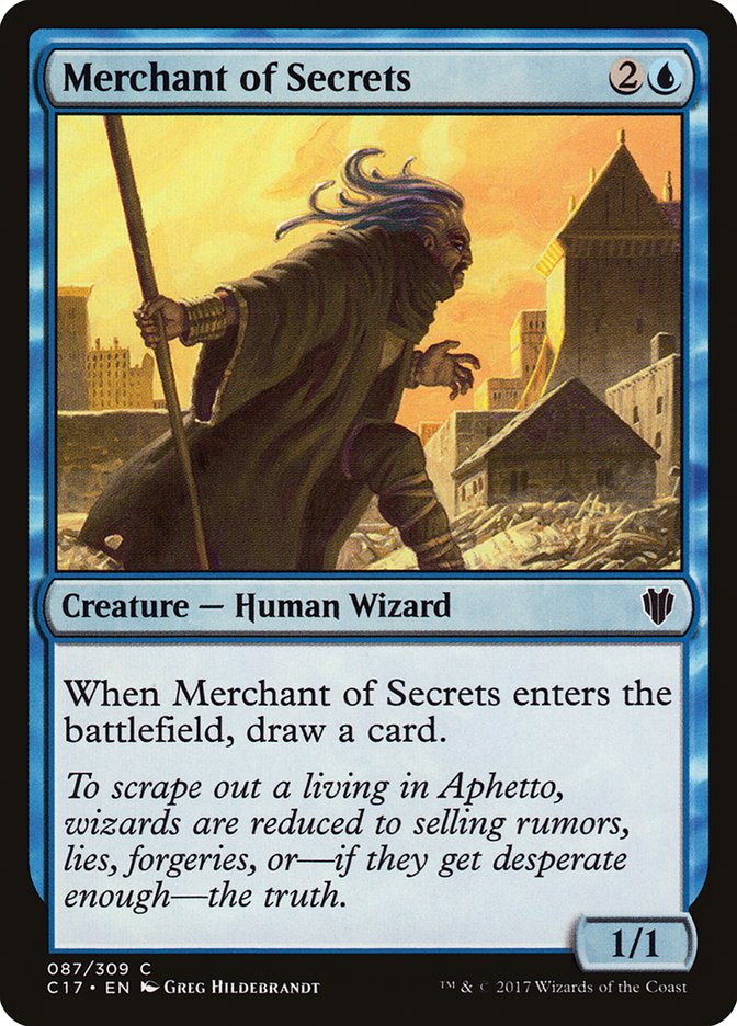 Merchant of Secrets [Commander 2017] | Exor Games Bridgewater