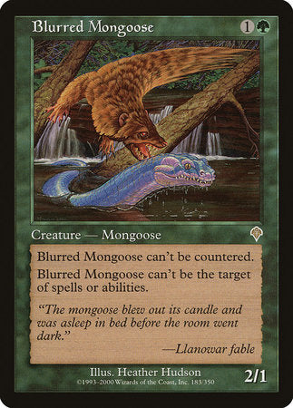 Blurred Mongoose [Invasion] | Exor Games Bridgewater