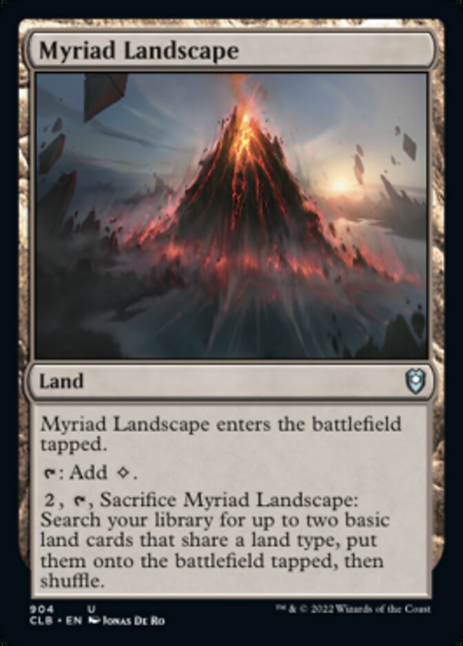 Myriad Landscape [Commander Legends: Battle for Baldur's Gate] | Exor Games Bridgewater