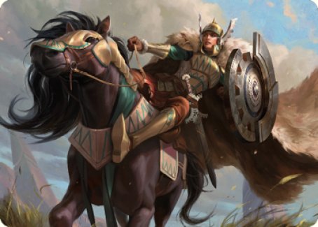 Knight of Dawn's Light Art Card [Dominaria United Art Series] | Exor Games Bridgewater