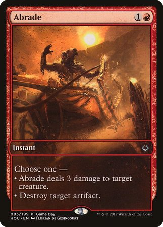 Abrade [Hour of Devastation Promos] | Exor Games Bridgewater