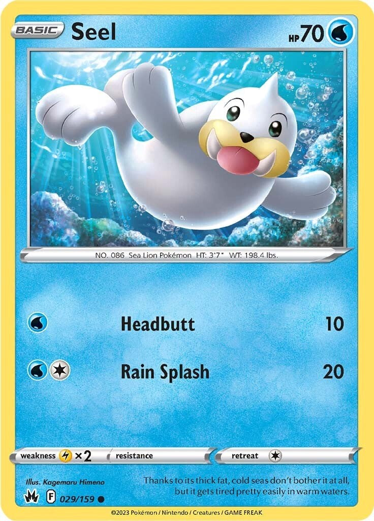 Seel (029/159) [Sword & Shield: Crown Zenith] | Exor Games Bridgewater