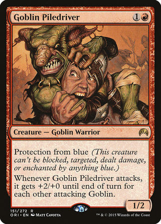 Goblin Piledriver [Magic Origins] | Exor Games Bridgewater