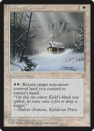 Hallowed Ground [Ice Age] | Exor Games Bridgewater