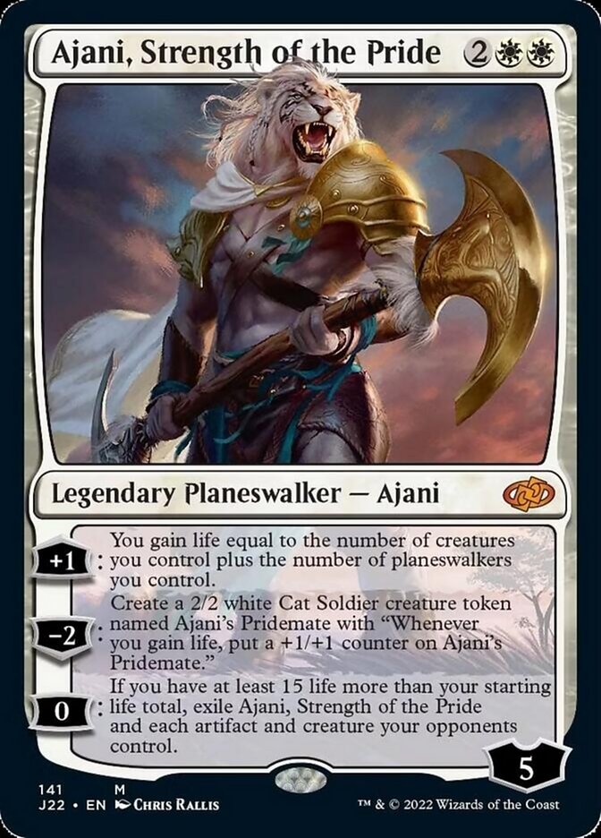 Ajani, Strength of the Pride [Jumpstart 2022] | Exor Games Bridgewater