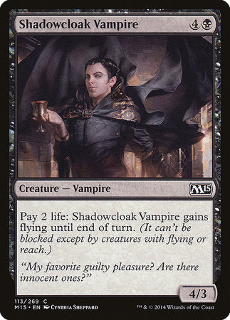 Shadowcloak Vampire [Magic 2015] | Exor Games Bridgewater