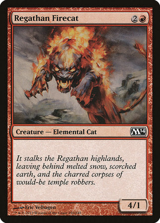 Regathan Firecat [Magic 2014] | Exor Games Bridgewater