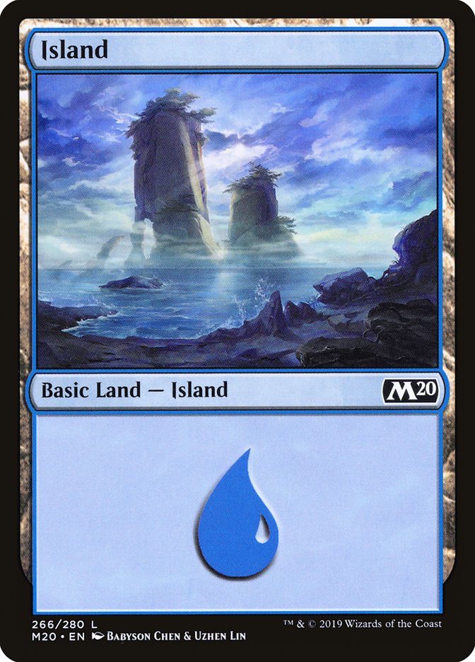 Island (#266) [Core Set 2020] | Exor Games Bridgewater