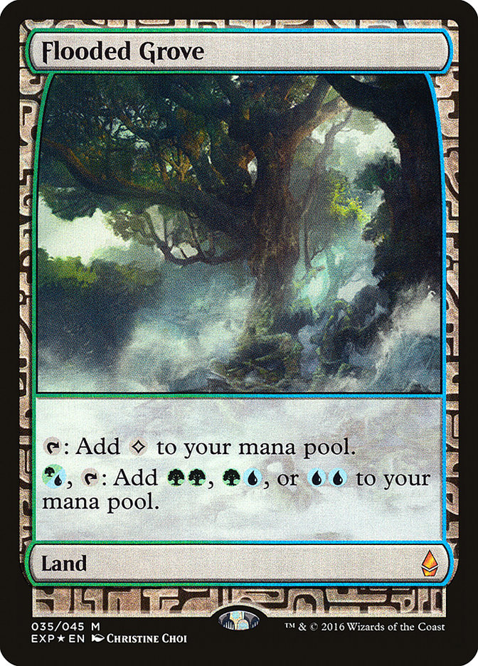 Flooded Grove [Zendikar Expeditions] | Exor Games Bridgewater