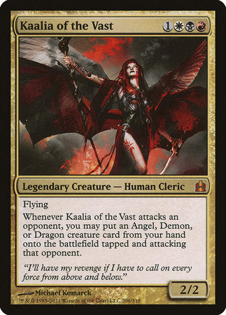 Kaalia of the Vast [Commander 2011] | Exor Games Bridgewater