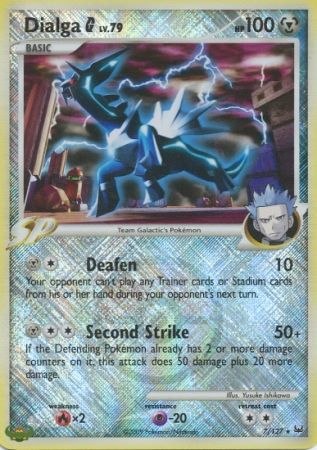 Dialga G (7/127) (League Promo) [Platinum: Base Set] | Exor Games Bridgewater