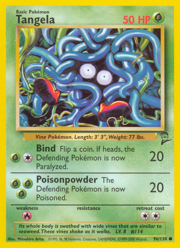 Tangela (96/130) [Base Set 2] | Exor Games Bridgewater