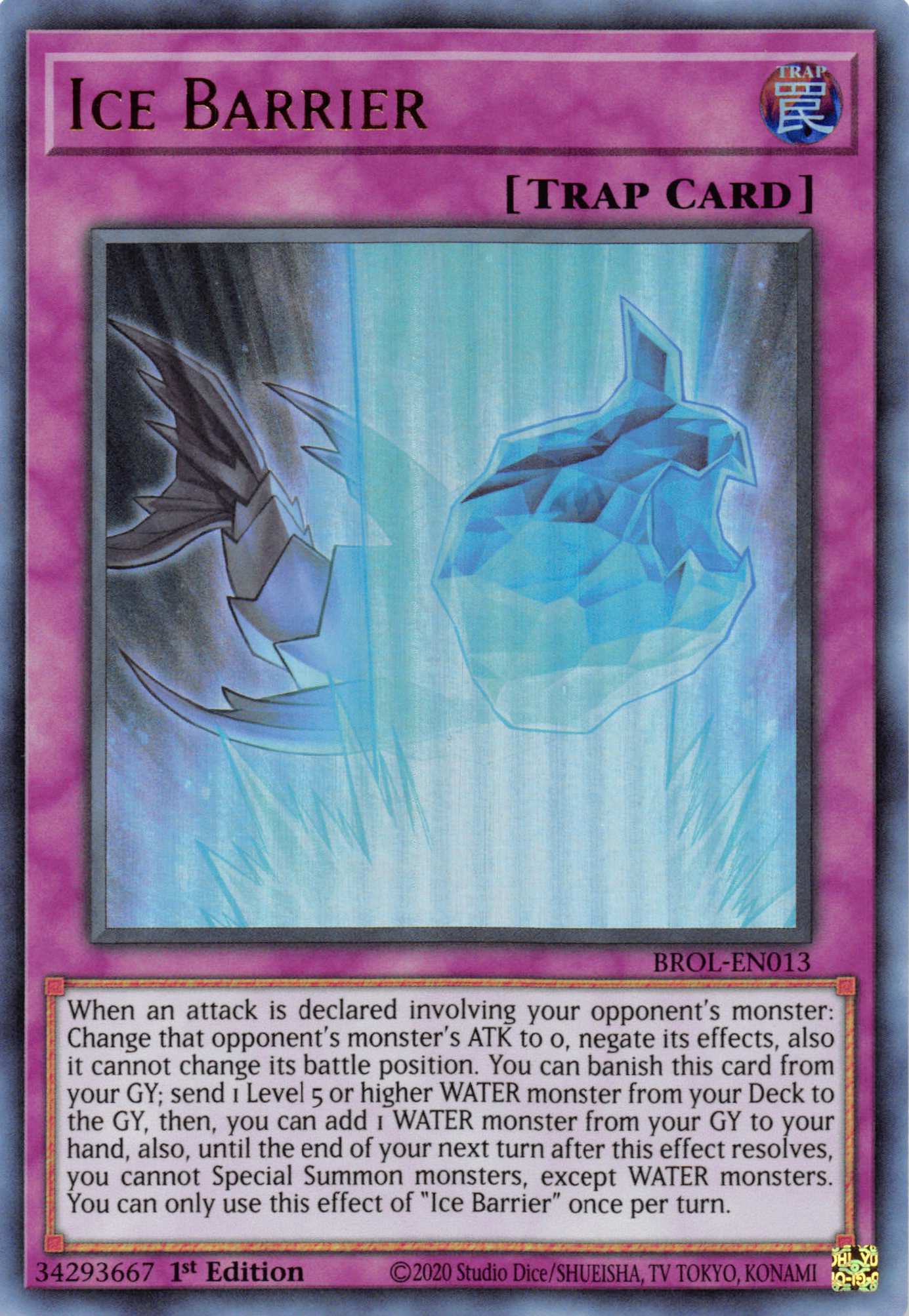 Ice Barrier [BROL-EN013] Ultra Rare | Exor Games Bridgewater