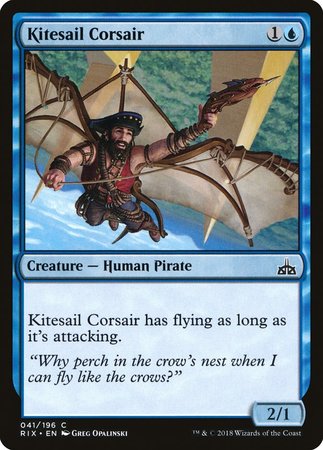 Kitesail Corsair [Rivals of Ixalan] | Exor Games Bridgewater