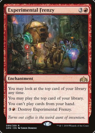 Experimental Frenzy [Guilds of Ravnica] | Exor Games Bridgewater