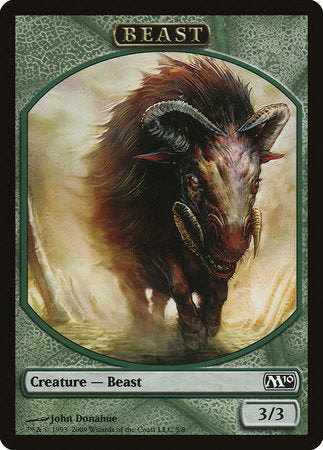 Beast Token [Magic 2010 Tokens] | Exor Games Bridgewater