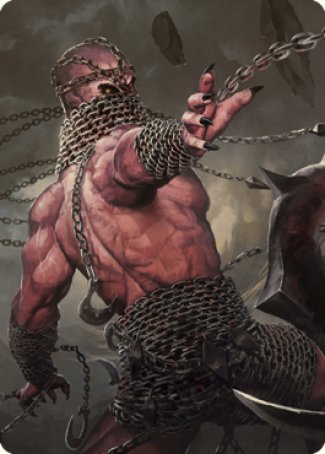 Chain Devil Art Card [Commander Legends: Battle for Baldur's Gate Art Series] | Exor Games Bridgewater