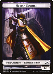 Human Soldier Token [Double Masters] | Exor Games Bridgewater