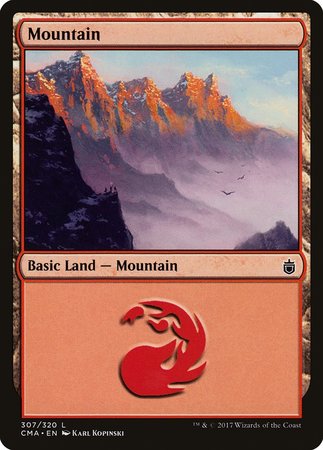 Mountain (307) [Commander Anthology] | Exor Games Bridgewater