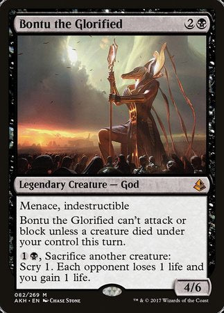 Bontu the Glorified [Amonkhet] | Exor Games Bridgewater