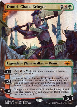 Domri, Chaos Bringer [Mythic Edition] | Exor Games Bridgewater