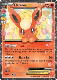 Flareon EX (RC6/RC32) [Generations: Radiant Collection] | Exor Games Bridgewater