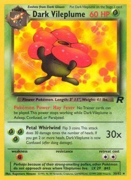 Dark Vileplume (30/82) [Team Rocket Unlimited] | Exor Games Bridgewater