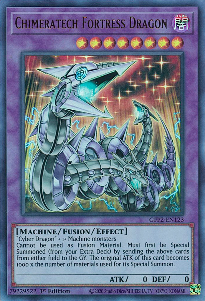 Chimeratech Fortress Dragon [GFP2-EN123] Ultra Rare | Exor Games Bridgewater