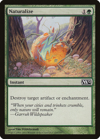 Naturalize [Magic 2012] | Exor Games Bridgewater