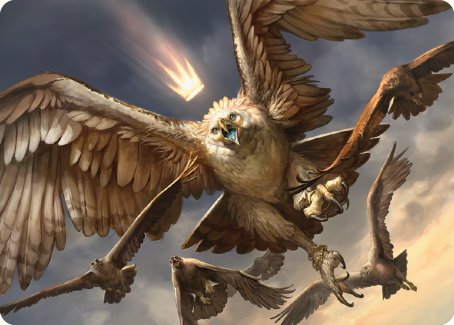 Gwaihir, Greatest of the Eagles Art Card [The Lord of the Rings: Tales of Middle-earth Art Series] | Exor Games Bridgewater