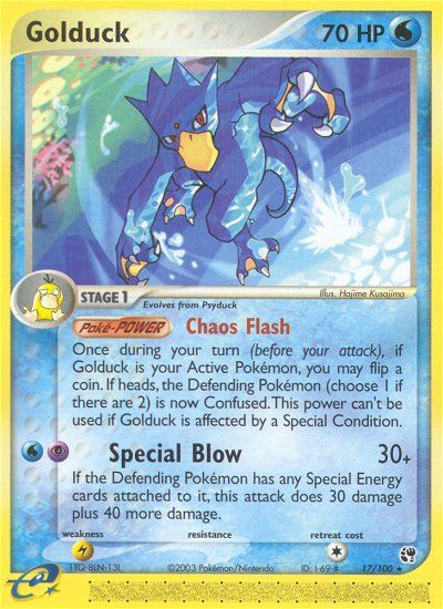 Golduck (17/100) [EX: Sandstorm] | Exor Games Bridgewater