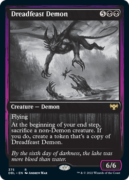 Dreadfeast Demon [Innistrad: Double Feature] | Exor Games Bridgewater