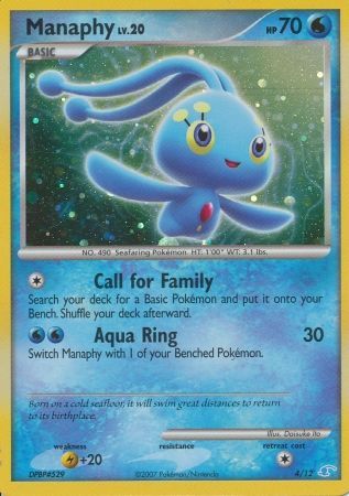 Manaphy (4/12) [Diamond & Pearl: Trainer Kit - Manaphy] | Exor Games Bridgewater