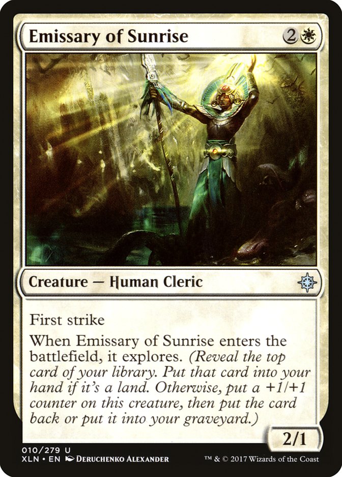 Emissary of Sunrise [Ixalan] | Exor Games Bridgewater