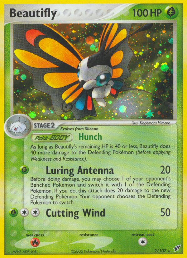 Beautifly (2/107) [EX: Deoxys] | Exor Games Bridgewater