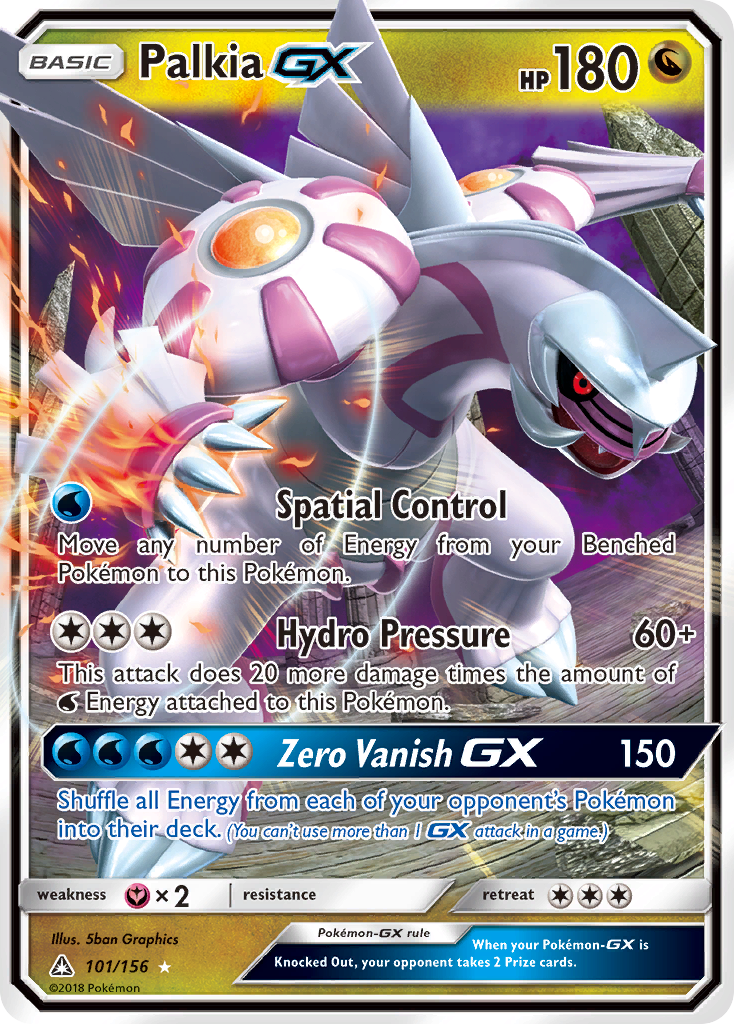 Palkia GX (101/156) [Sun & Moon: Ultra Prism] | Exor Games Bridgewater