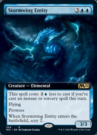 Stormwing Entity (Extended Art) [Core Set 2021] | Exor Games Bridgewater