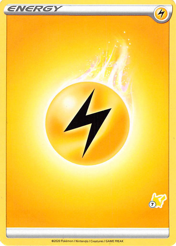 Lightning Energy (Pikachu Stamp #7) [Battle Academy 2022] | Exor Games Bridgewater