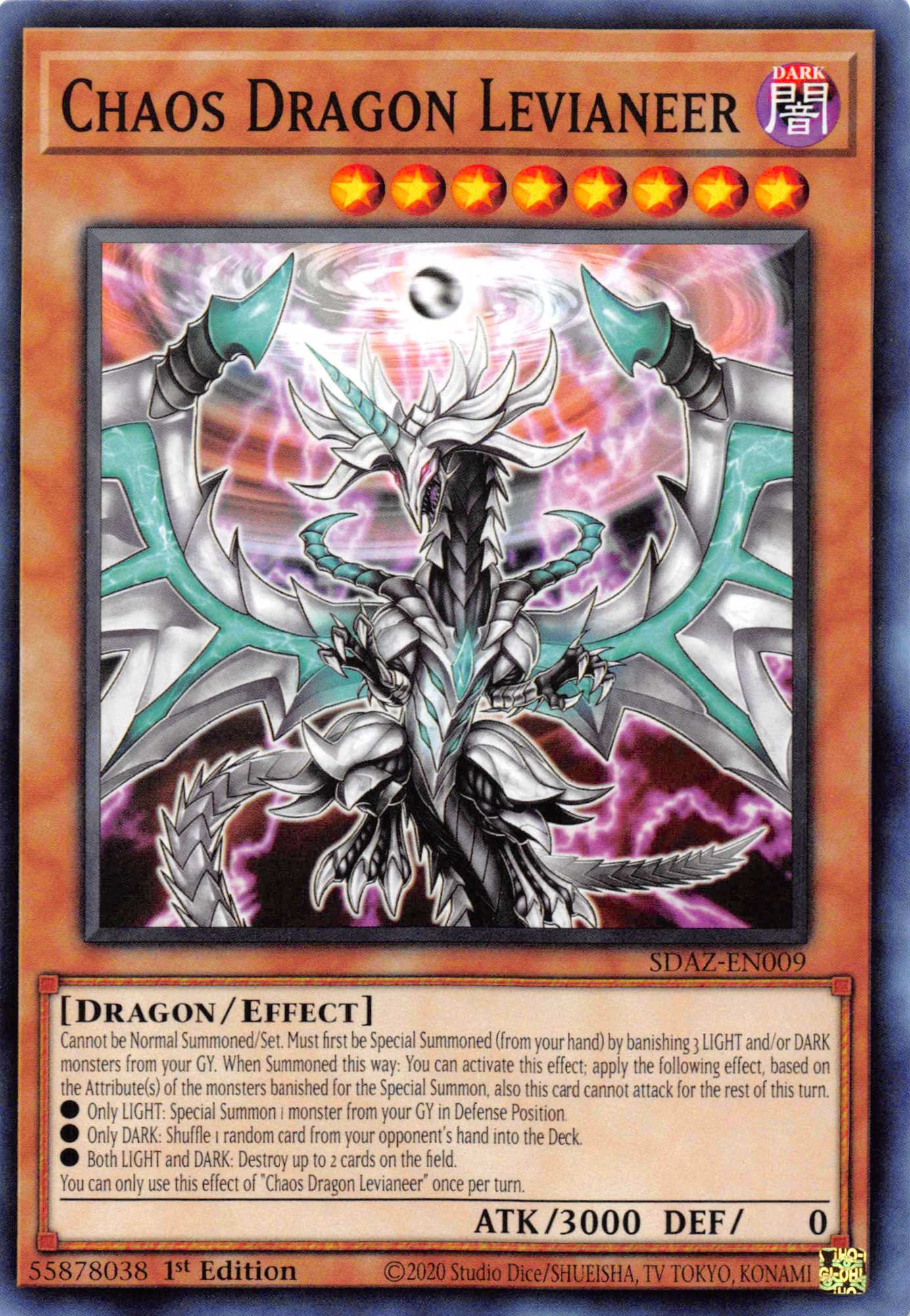 Chaos Dragon Levianeer [SDAZ-EN009] Common | Exor Games Bridgewater