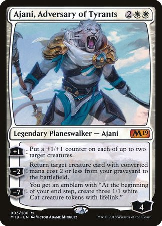 Ajani, Adversary of Tyrants [Core Set 2019] | Exor Games Bridgewater