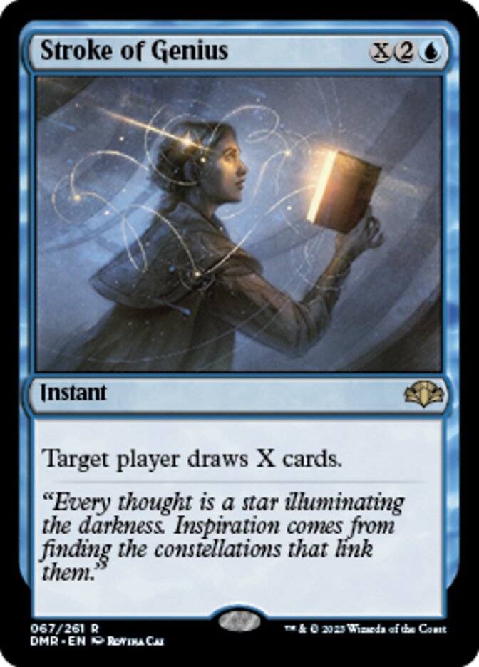 Stroke of Genius [Dominaria Remastered] | Exor Games Bridgewater