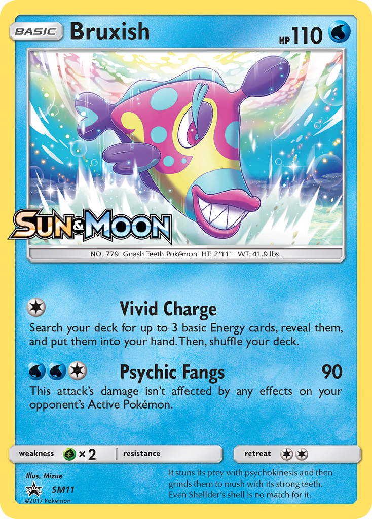 Bruxish (SM11) [Sun & Moon: Black Star Promos] | Exor Games Bridgewater