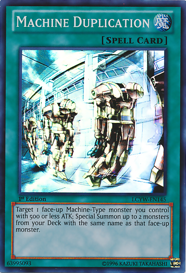 Machine Duplication [LCYW-EN145] Super Rare | Exor Games Bridgewater