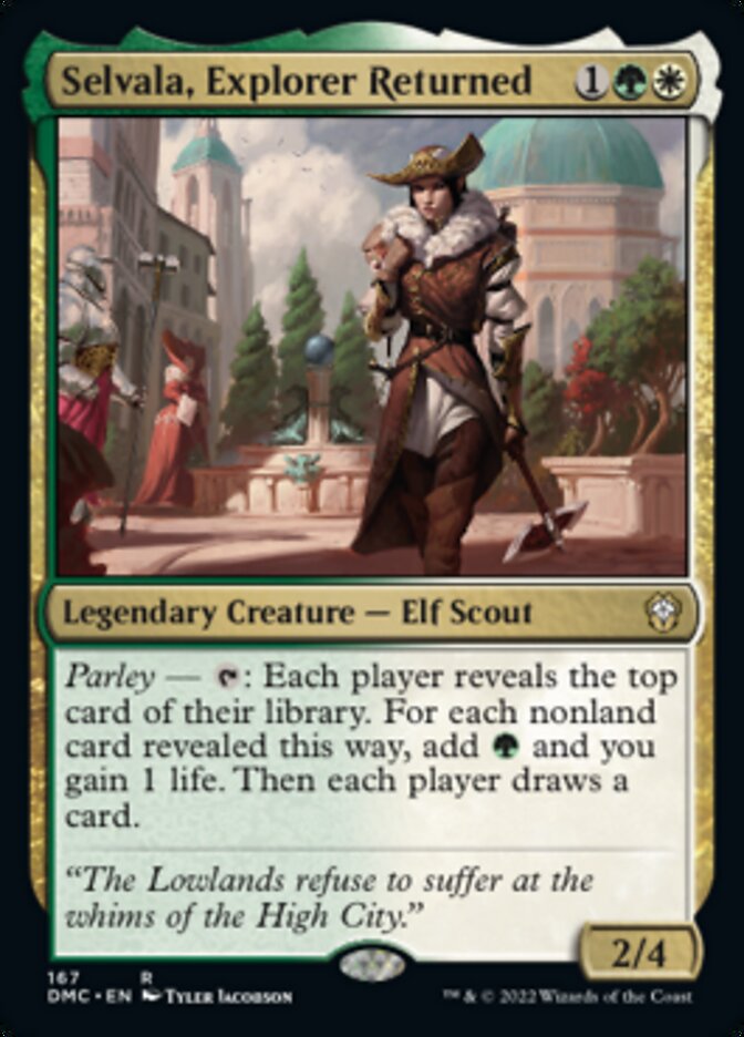 Selvala, Explorer Returned [Dominaria United Commander] | Exor Games Bridgewater