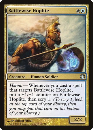 Battlewise Hoplite [Theros] | Exor Games Bridgewater