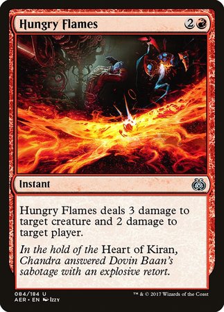 Hungry Flames [Aether Revolt] | Exor Games Bridgewater