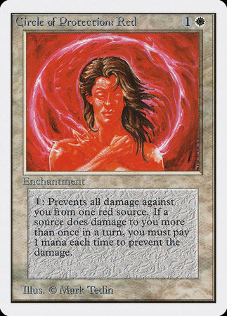 Circle of Protection: Red [Unlimited Edition] | Exor Games Bridgewater