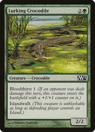 Lurking Crocodile [Magic 2012] | Exor Games Bridgewater