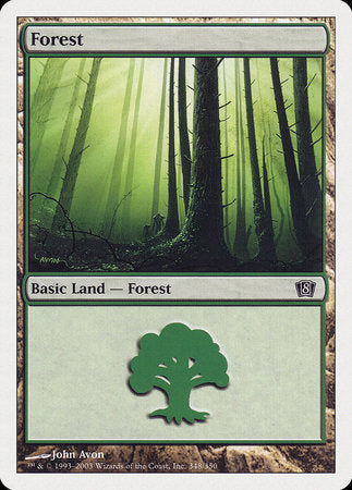 Forest (348) [Eighth Edition] | Exor Games Bridgewater